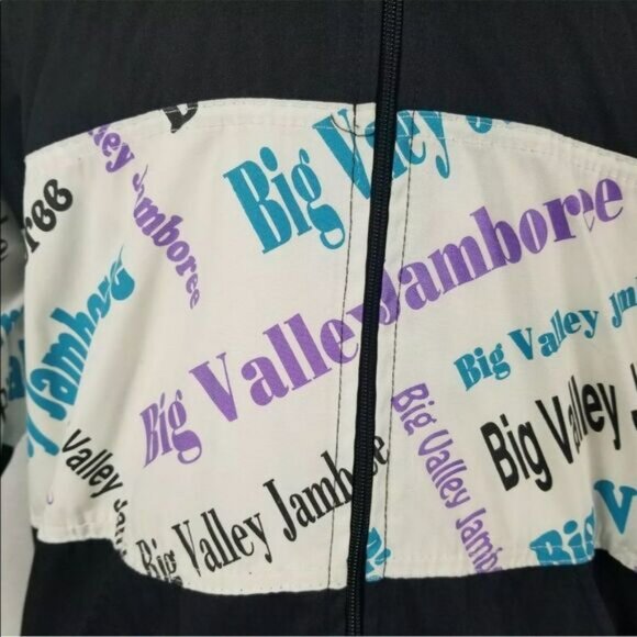 Big Valley Jamboree Large Camrose Alta 1993 Vintage Jacket. - Picture 4 of 8